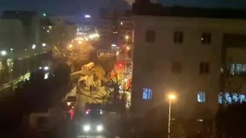 Bursa'da Hastanede Yangın Paniği