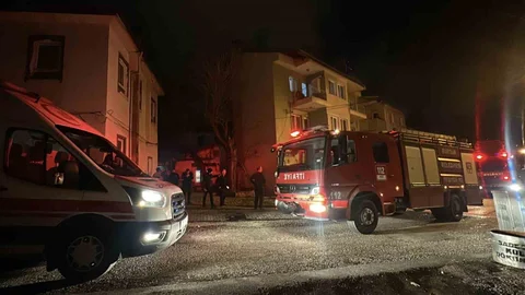 Burdur'da Baca Yangını Paniğe Neden Oldu