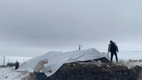 Patnos'ta Hava Şartları Zorluğu Artıyor