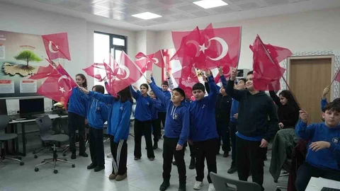 Düzce'de Bayrak Sevgisi Etkinliği
