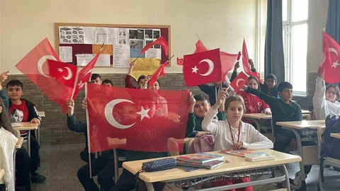 Karaman'da Öğrencilerin Okul Heyecanı