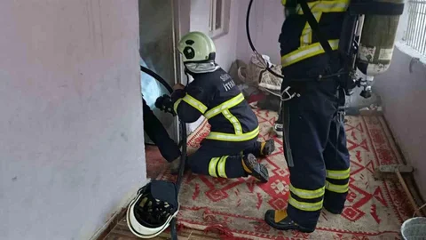 Siirt'te Müstakil Evde Yangın Çıktı