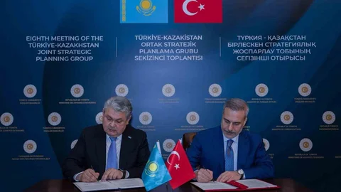 Türkiye ile Kazakistan İşbirliği Planı İmzalandı