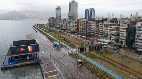 İzmir Ocak Yağışları Rekor Kırdı