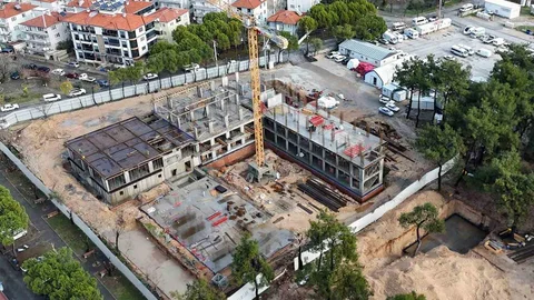 Muğla'da Huzurevi İnşaatı Devam Ediyor