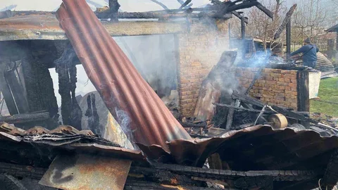 Karabük'te Müştemilat Yangını