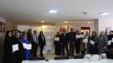Kadın Emeğiyle Girişimcilik Projesi Çorum'da Tamamlandı