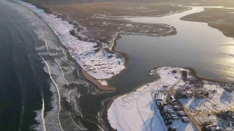 İğneada'da Eşsiz Kar Manzaraları