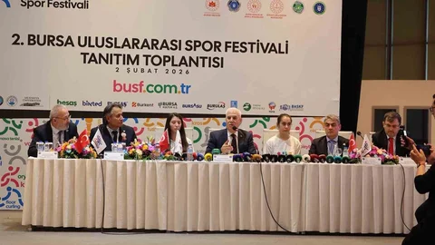 Bursa 2. Uluslararası Spor Festivali Başlıyor