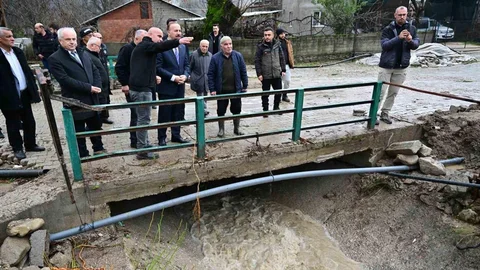 Isparta'da Su Baskını Hasar Tespiti Başladı