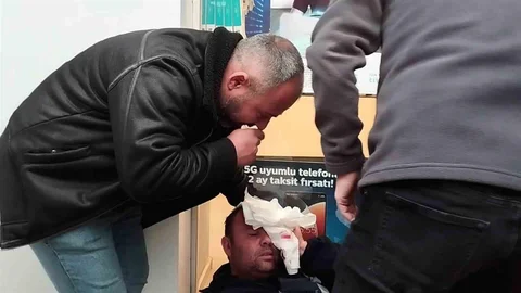 Ordu'da Rüzgarın Etkisiyle Tabela Düşmesi