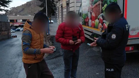 Kayseri'de Okul Çevresinde Denetim Yapıldı