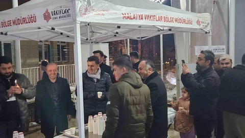 Tunceli’de Berat Kandili İkramı Yapıldı