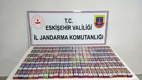 Eskişehir'de Yasa Dışı Sigaralar Ele Geçirildi