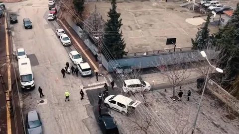 Gaziantep'te Okul Çevrelerinde Güvenlik Kontrolü