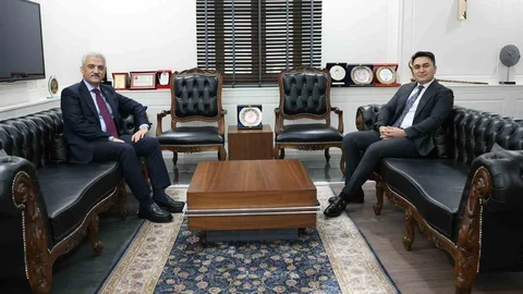 Düzce'de Vali Makas Başsavcı Emre’yi Ziyaret Etti