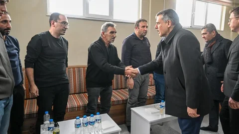 Erzurum'da Taziye Ziyareti Gerçekleşti