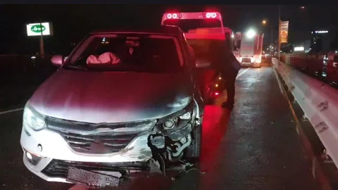 Kocaeli'de Otomobil Kazası