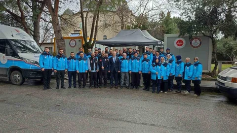 Denizli'de Arama Kurtarma Ekibi Güçleniyor