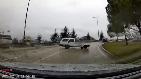 Bursa'da Tofaş Otomobil Spin Attı