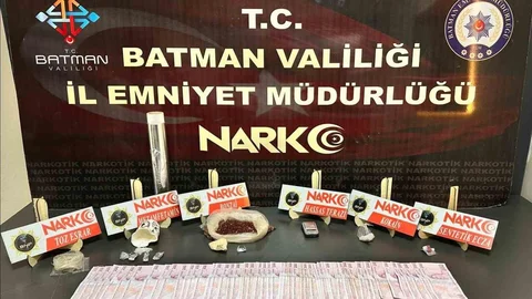 Batman'da Uyuşturucu Operasyonu Gerçekleşti