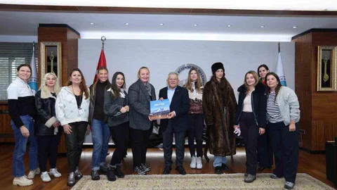 Kayseri'de Paris Heyeti Ziyareti