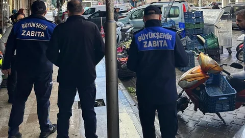 Manisa'da Kaldırım Denetimi Yapıldı