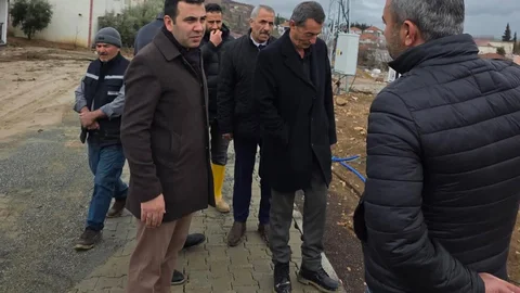 Adıyaman'da Kaymakam Algın İncelemelerde Bulundu