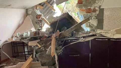 Kocaeli'de İstinat Duvarı Çöktü