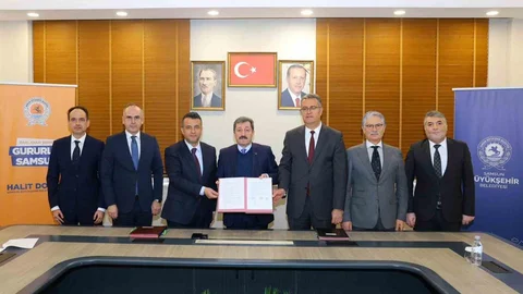 Samsun'da Yeni Et Tesisi Protokolü İmzalandı