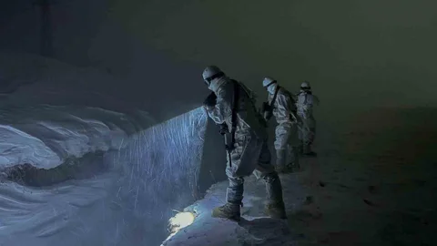 Erzincan'da Mehmetçik Zorlu Koşullarda Görevde