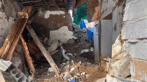 Hakkari'de Kaya Düşmesi Olayı