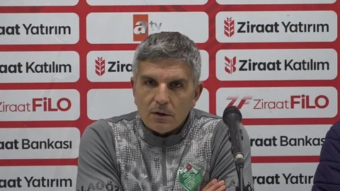 Iğdır FK - Antalyaspor Maç Sonrası Açıklamalar