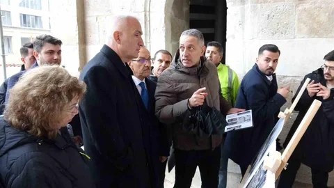 Malatya'daki Kültürel Varlıkların Onarımı İncelendi