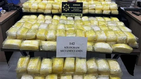 Cizre'de Metamfetamin Operasyonu