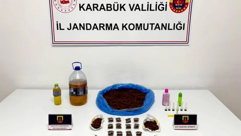 Karabük'te Uyuşturucu Operasyonu Yapıldı