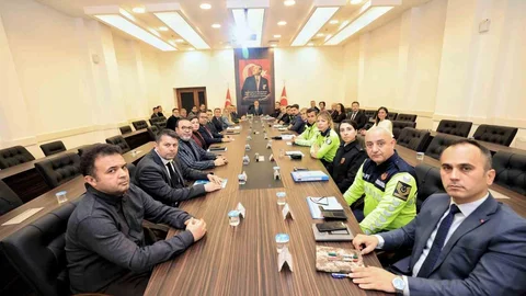 Muğla'da Okul Güvenliği Toplantısı Yapıldı