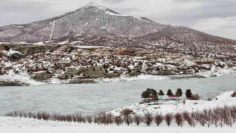 Kahramanmaraş'ta Barajlar Buz Tuttu