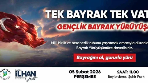 Malatya'da Gençlik Bayrak Yürüyüşü Düzenlenecek