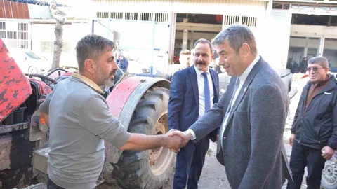 Kuyucak'ta Esnaf Ziyareti Gerçekleşti