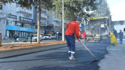 Kahramanmaraş'ta Yol Bakım Çalışmaları
