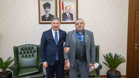 Eskişehir'de Şehit ve Gazi Aileleri Ziyaret Etti