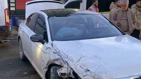 Batman'da Trafik Kazası Meydana Geldi