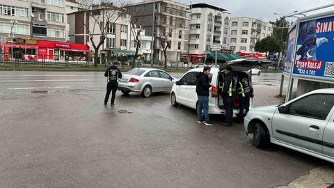 Samsun'da Korsan Taksi Denetimi