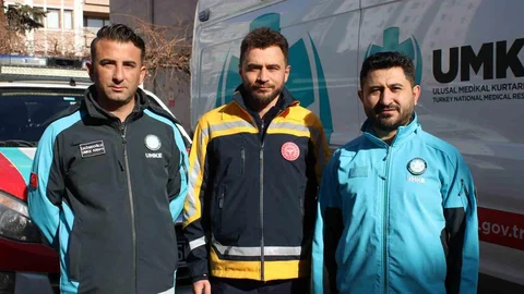 Kayseri'de Deprem Ekiplerinin İlk Anıları