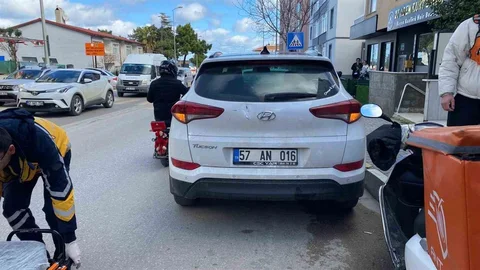 Sinop'ta Motosiklet Kazası