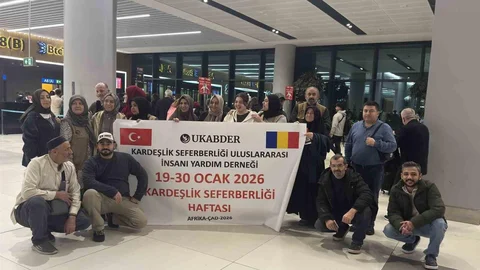 Çad’da Türk Sancağı Dalgalanıyor