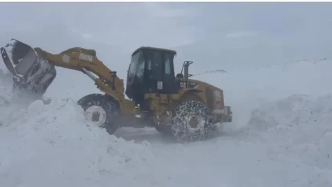 Ağrı'da Karla Mücadele Çalışmaları