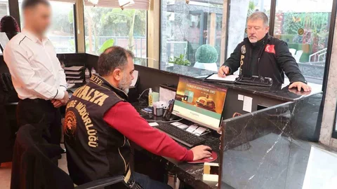 Antalya'da Konaklama Denetimi