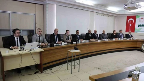 Elazığ Orman Bölge Müdürlüğü Toplantısı